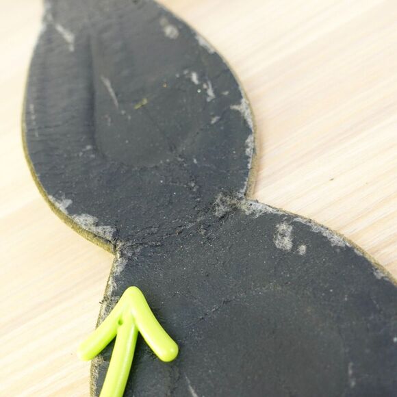 Studded Belt Womens Small Green Croc Leather Fashion Waist Exotic Suede Snap On - Picture 11 of 13